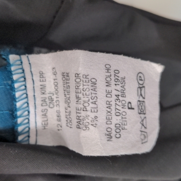 NMZ Collection Turquoise Sequin Bodysuit small - Picture 6 of 12